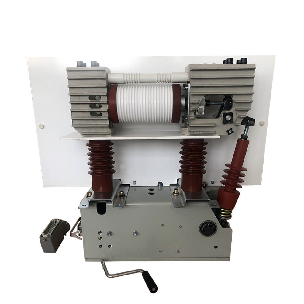 24kV ในร่มแรงดันไฟฟ้าแรงดันไฟฟ้าสปริงกลไกการจัดเก็บพลังงานฉนวนกันความร้อนเครื่องดูดฝุ่นเบรกเกอร์ด้วยพาร์ทิชันฉนวน