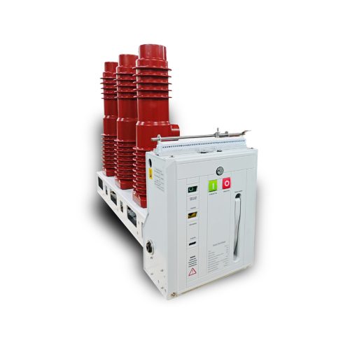 เสาฝังตัว 36kV ที่มีเบรกเกอร์เครื่องดูดฝุ่นในอาคารด้านบน