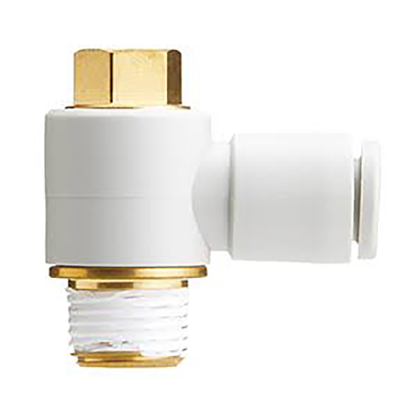 KQ2V ซีรี่ส์อุปกรณ์ฟิตติ้งแบบกดเข้าแบบใช้ลม