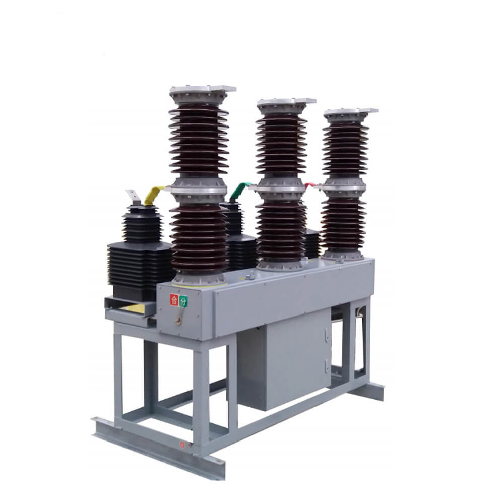ZW7-40.5KV แรงดันไฟฟ้าสูง 3 เสาสวิตช์ 35kV H.V. เบรกเกอร์สูญญากาศกลางแจ้ง ZW7-40.5KV แรงดันไฟฟ้าสูง 3 เสาสวิตช์ 35kV H.V. เบรกเกอร์สูญญากาศกลางแจ้ง